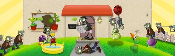 Pflanzen gegen Zombies Haus